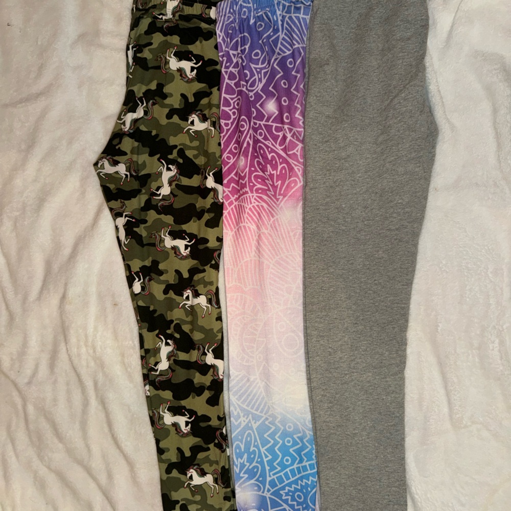 Girls leggings size 14